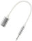 PLGEBR Câble auxiliaire 3,5 mm mâle vers type C femelle pour casque, convertisseur de type C vers jack 3,5 mm, câble adaptateur audio pour casque à tête ronde