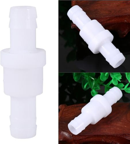 Praktisches 12-mm-Inline-Rückschlagventil für Brenngas, Flüssige Luft, Einweg-Rückschlagventil, Verhindert Rückfluss, Einfach zu Installieren, Anwendbar Im Flüssigkeitssystem