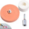 Adhesive Eraser Wheel,4 Inch Rubber Wheel for Drill | Decal Removal Tool, Sticker Glue Remover for Auto Body, Removes Pinstripe Stripe and Graphic