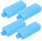 JOINPAYA 4Pièces Blocs Réutilisables pour Glacières Contenants de Glace Portables pour Transport de Nourriture et Légumes Glacières Miniatures avec Couvercle Étanche