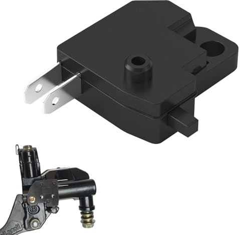 Motorcycle Brake Light Switch Front Right Left Handlebar Stop Light Control Switch for Motorbike Scooter ATV, Motorcycle Front Brake Lever Switchs Replacement for Honda Yamaha Suzuki Kawasaki (Right)