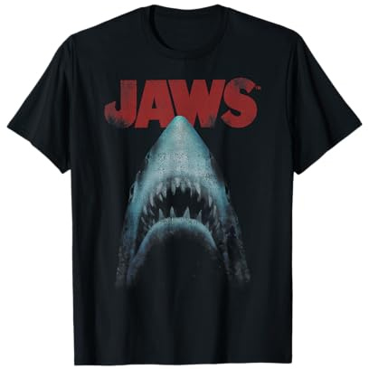 Jaws Classic Movie Poster Close-Up T-Shirt
