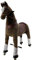 Sweety Toys 7530 Reittier Giant Pferd auf Rollen Riding Animals