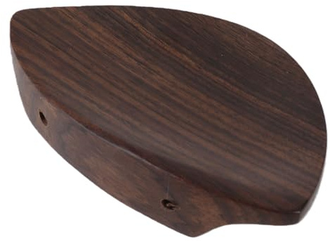 Violine Kinnhalter, Metall Halterung mit Holz Kinn Rest und Nadelholz Strip f¨¹r 4/4 Violine Teile