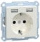 Schneider Electric Merten Schuko-USB-Steckdose, USB Typ 2.0+A, System M, Unterputz, polarweiss, Artikelnummer MEG2366-0319