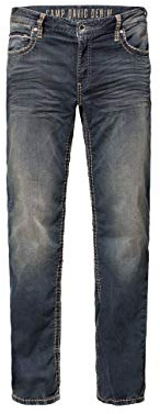 Camp David Herren Jeans CO:NO Comfort Fit Blue Black Jogg 32 36