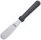 Westmark Paleta profesional de respostería para esparcir/confeccionar, Recta, Flexible, Tamaño de la hoja: 3 x 10,5 cm, Longitud: 22,5 cm, Acero inoxidable/plástico, Master Line, Negro/Plata, 31182270