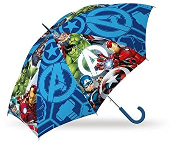 Textiel Trade KL83265 Marvel Avengers Regenschirm, blau, One Size