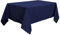 PiccoCasa Tablecloth Rectangle Wrinkle and Water Resistant, Table Cloth Wipe Clean for Kitchen Dining Wedding Party Dinner - Polyester Outdoor Table Cover Navy Blue 55x80/ 139x203cm