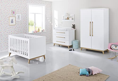 Pinolino Kinderzimmer 'Riva' breit, inkl. Wandregal