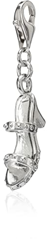NKlaus Damen Charm-Anhänger Schuhe 925 Silber 21x8mm Schmuck für Bettelarmband Amulett 36133