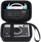 Elonbo La Caja portátil de la Cámara es Compatible con la Cámara instantánea Fujifilm Instax Mini EVO, la Lente de la Cámara Cubre el Estante de Almacenamiento de la Impresora fotográfica, Negro