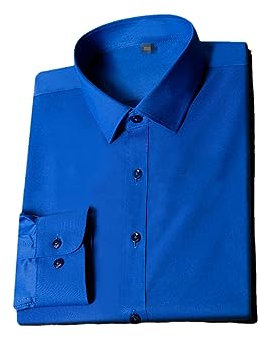 Chemise élastique à manches longues en fibre de bambou pour homme, Zl12, XXL