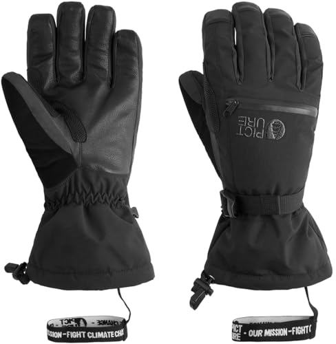 Picture Herren Kincaid Handschuhe, a Black, EU 7