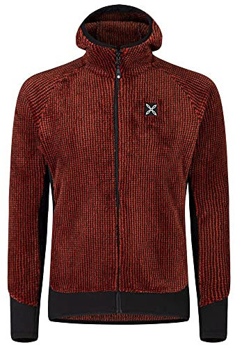 Montura Remix Fleece Jacket - Pile da uomo, Colori del tabacco