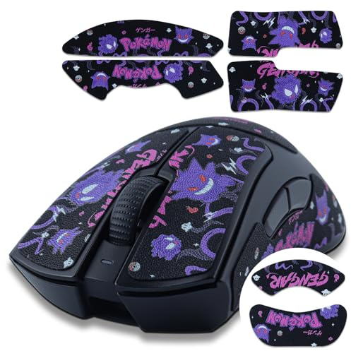 Hyekic Mouse Grip Tape Fit for Razer Viper/Viper Ultimate Wireless, Anti-Slip Gaming Mouse Skins, Self-Adhesive Pre-Cut Stickers, Sweat Resistant, Easy to Use, Professional Mice Upgrade Kit