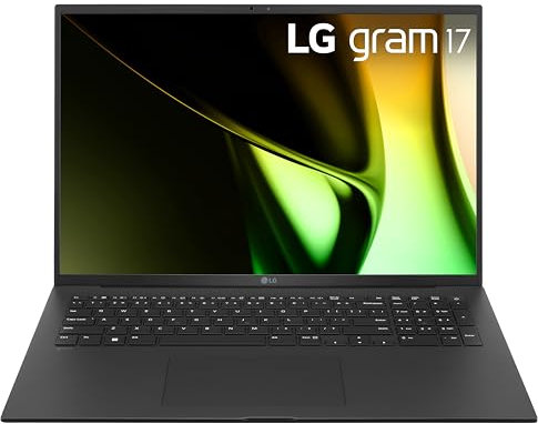LG Gram - Computer portatile leggero da 17, Intel Evo Edition, Intel Core Ultra 5, 16 GB di RAM, SSD da 512 GB