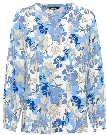 Olsen Blouse Woven Long Sleeves Ciel Blue - 40
