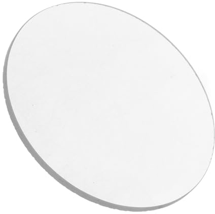 Konvexe Vergrößerungslinse 100mm Glas für Physikunterricht, Klar | Optische Glaslinse, 100mm Brennweite, für Physikklasse und Selbstgemacht Projekte, Einfach Austauschbar