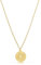 Made by Nami Edelstahl Halskette Damen Gold mit Sonnen Anhänger 40 + 5 Geschenke für Frauen Wasserfester Schmuck