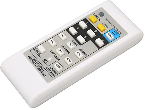Universal Electric Fan Remote Control Long Range Replacement Remote Control for Home Hotel Office (RM-F900MK)
