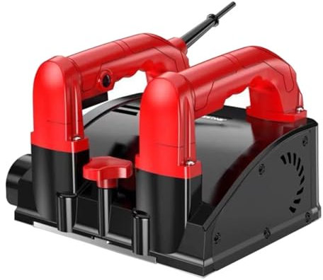 Pialla Per legno, Levigatrice piallatrice elettrica 1200W Kit macchina for calcestruzzo e pala for pareti 3000r/min