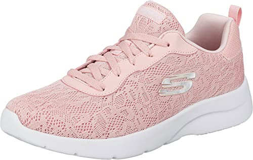 Skechers Womens Dynamight 2.0 Homespun Trainers Light Pink 3 UK (36 EU)
