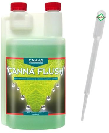 Weedness Canna Flush 1 Liter - Grow Anbau Indoor Dünger Substrat Reiniger Erde Flüssigdünger Organischer Bio