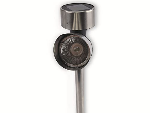 GRUNDIG solar-Gartenlampe Ø5,5x36,5cm grau