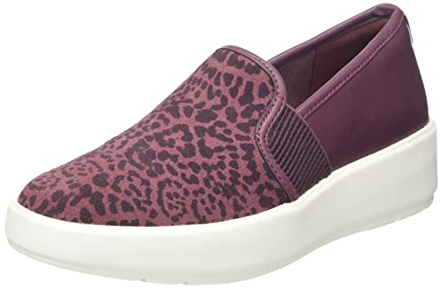Clarks Damen Layton Petal Sneaker, Dark Rose, 42 EU