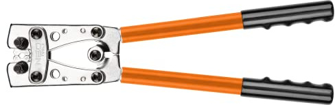 NEO TOOLS 6-50mm2 (10-1AWG) 390mm Long Carbon Steel Terminal Pliers with Ergonomic Handle