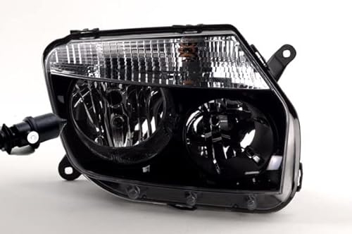 Johns, Scheinwerfer passend für Dacia Duster 04/2010-12/2013 H7 H1 Rechts m. Stellmotor
