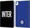 Head Case Designs Licenza Ufficiale Inter Milan Inter Milan Logo Distintivo Custodia Portafoglio in Pelle Compatibile con Apple iPad Air 11 2020/2022/2024/2025