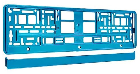 Carmotion Türkises Metall-Kennzeichenhalterungsrahmen