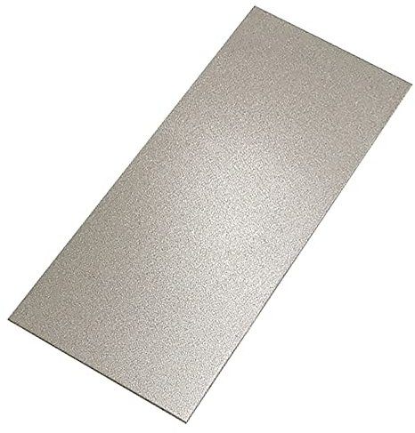 320 Grit Diamond Lapping Plate for Sharpening Stones, Coarse Flattening Tool with Thin Square Plate, Fix & Re-Level Any Whetstone, 80-3000 Grit Diamond Sharpening Stones
