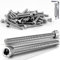 TXXATX 12 Pezzi Viti a Testa Cilindrica M6x100 mm Bulloni DIN 912 Acciaio Inox A2 V2A Bullone M6 Viti a Brugola Filettatura Totale per Manutenzione di Macchinari per Mobili