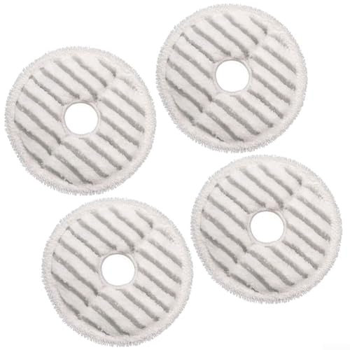 4 Pack Replacement Mop Cloths For Bissell For SpinWave+ for Vac Cordless Cleaner Model 3764 37643 3887 3885 3893, For Hard Floor Spin Mop+ Vacuum Cleaner Accessories