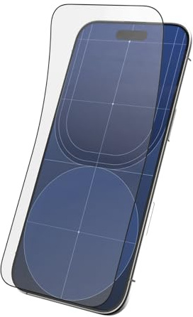 RhinoShield Impact Protector Pro pour iPhone Air | Transparent, Haute transparence, résistant aux chocs et rayures, filtre anti-lumière bleue, outil d’installation inclus.