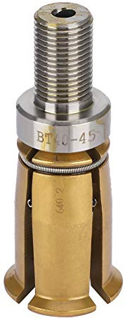 Spacnana Griffe de Traction BT40, Pince de Broche Industrielle, 45 Degrés pour Changeur d'outils CNC, Conçue pour les Centres d'usinage, Nominale 8000 Tr/min