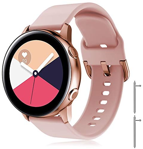 TOPsic Galaxy Watch Active 40mm Armband, 20mm Universal Ersatzarmband für Galaxy Watch Active 2/Galaxy Watch 7/Galaxy Watch 5 Pro/Galaxy Watch 6/Galaxy Watch 6 Classic/Galaxy Watch 4/Watch 4 Classic