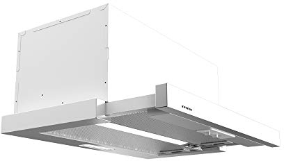 Infiniton Campana Extraible, CMPE-61B, Extracción 400 m3/h, 60cm, Blanco