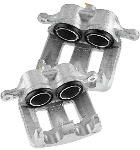 Frankberg 2x Brake Caliper Disc Brake Front Left Right Compatible with P.a.t.r.o.l GR V Wagon Y61 3.0L-3.0L Replace# 41001VB200
