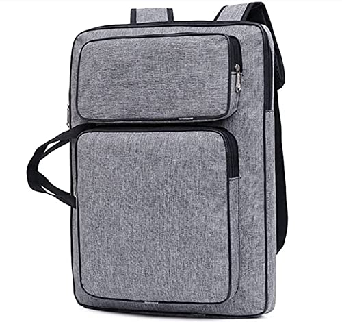 Zeichentasche A3 Transporttasche für Zeichenplatten 46x34cm Zeichenplattentasche Wasserdicht Zeichenmappe Kinder Künstlermappe 8K Zeichenbrett Transportmappe Verstellbar Tragetasche Künstler Malerei