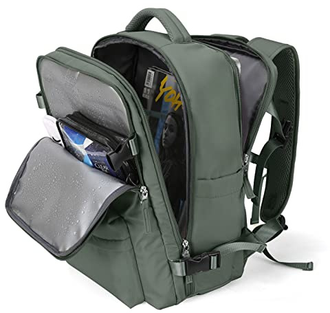 Large Travel Backpack Women, Carry On Backpack,Hiking Backpack Waterproof Outdoor Sport Rucksack Casual Daypack School Bag …