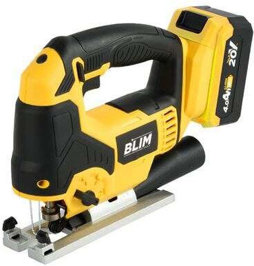 Blim Sierra de Calar a Bateria 20V 4.0AH - Velocidad sin Carga 0-2400rpm - Base de Aluminio - Empuñadura Ergonomica - Laser/L