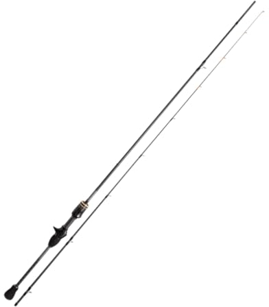 Hearty Rise Rock Master Cast 192cm 0,5-7g - Baitcasterrute, Spinnrute, UL, Ultraleichte Rute, Raubfischrute