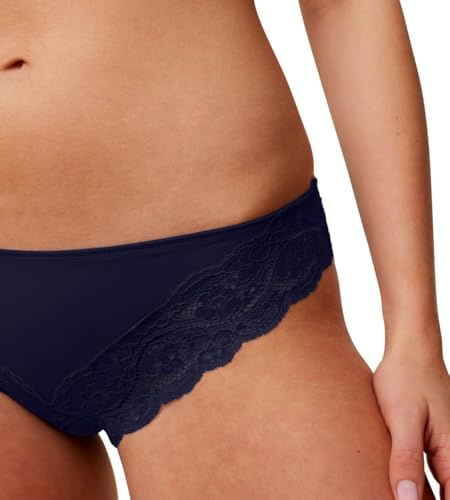 Triumph Women's Lovely Micro Tai Underwear, Dark Blue, S