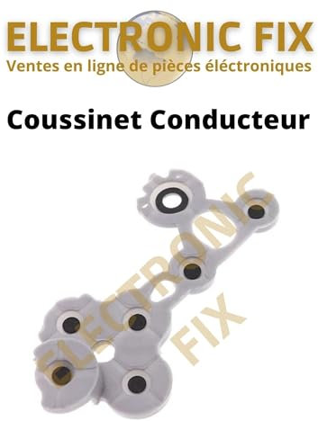 ELECTRONICFIX Coussinet conducteur silicone Caoutchouc Bouton de remplacement pour manette Xbox One