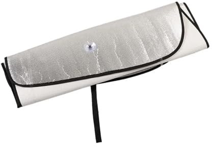 SEQLTWFC Compatible con Volvo XC60 2023, Parasol de protección Solar for Parabrisas Delantero de Coche, Papel de Aluminio Plateado, Accesorios for Coche
