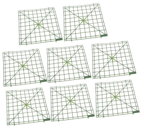 RORPOIR 8 Piezas Rejilla de arreglo Floral en reparadores de Flores de Bricolaje Rejilla de la Pared de la Planta Jardin Vertical Casamento decoração Rejillas para arreglos
